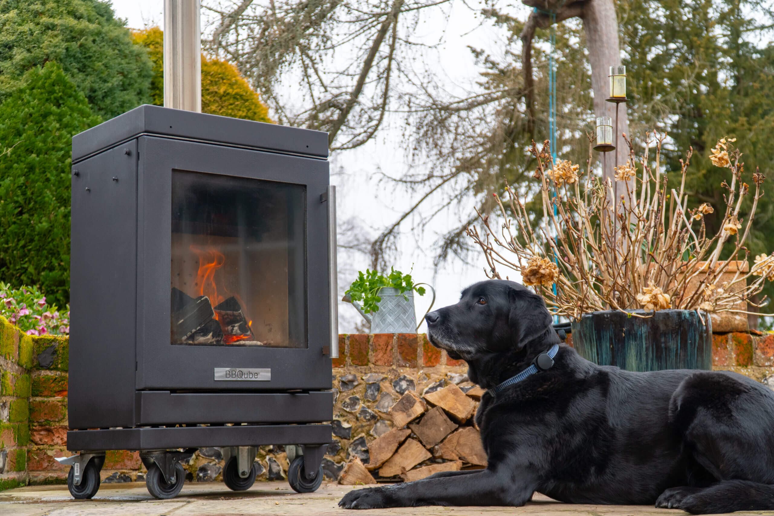 HeatQube Heater Only: 4-Wheel Base
