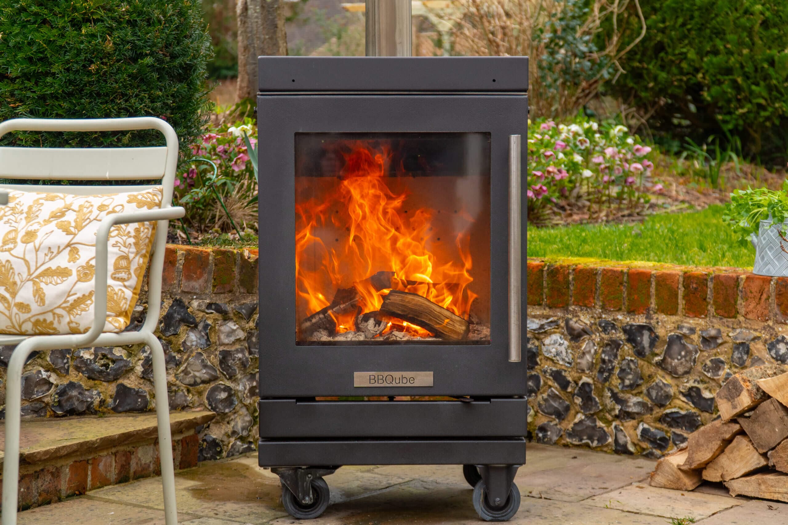 HeatQube Heater Only: 4-Wheel Base