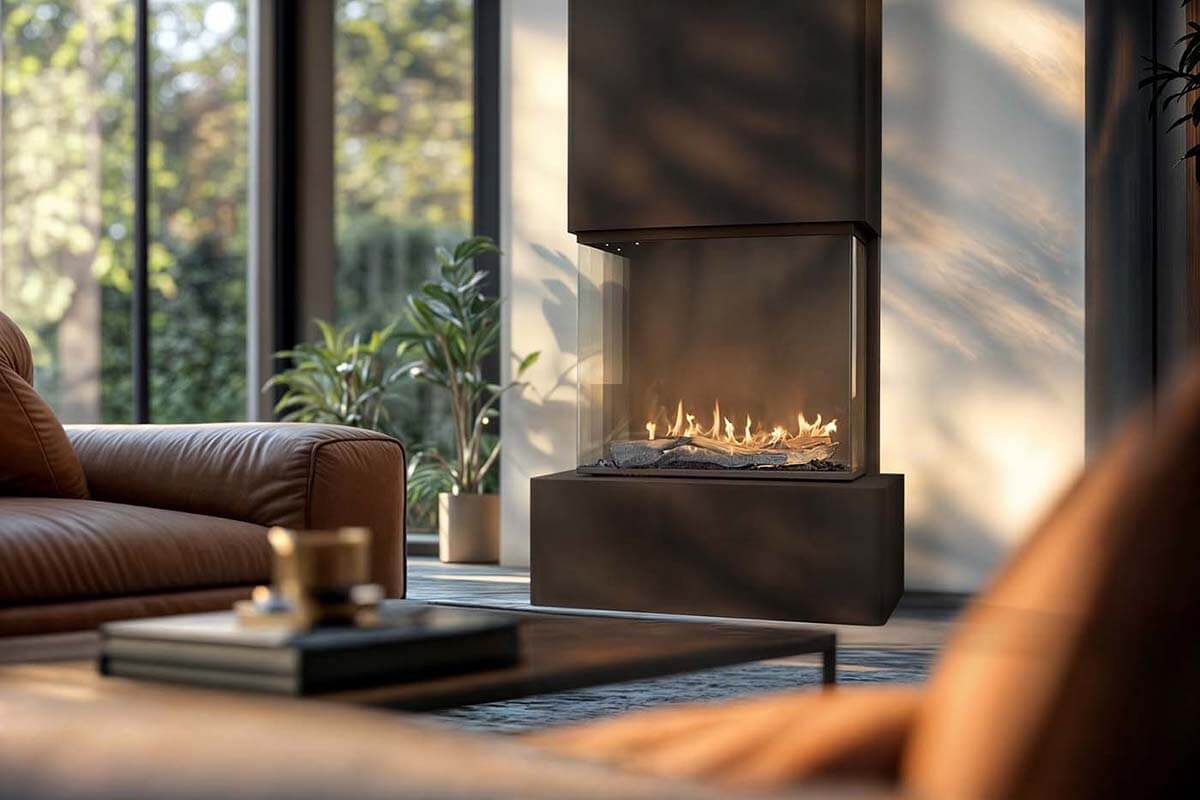 Wall-mounted bioethanol fires