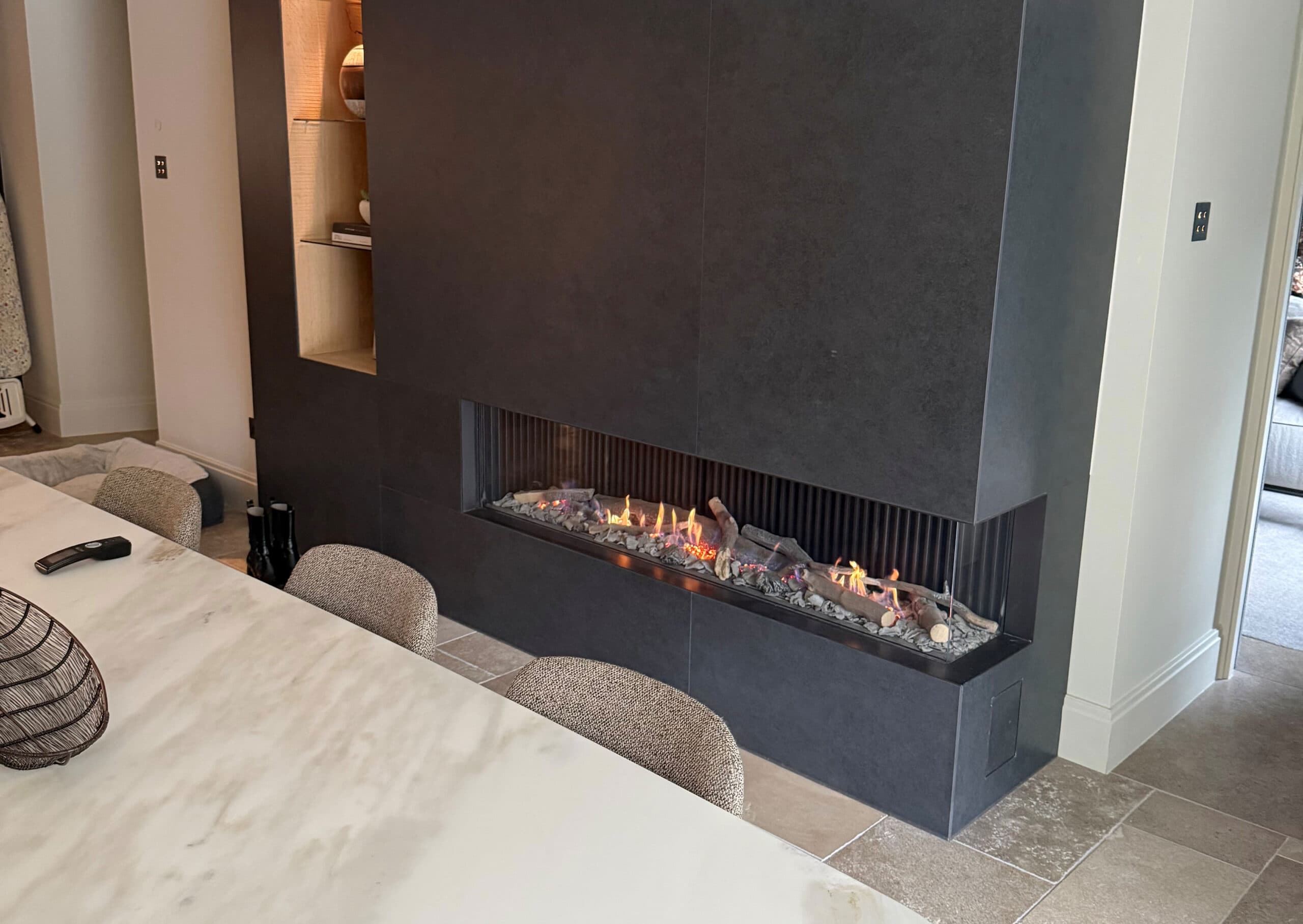 Tunnel gas fires