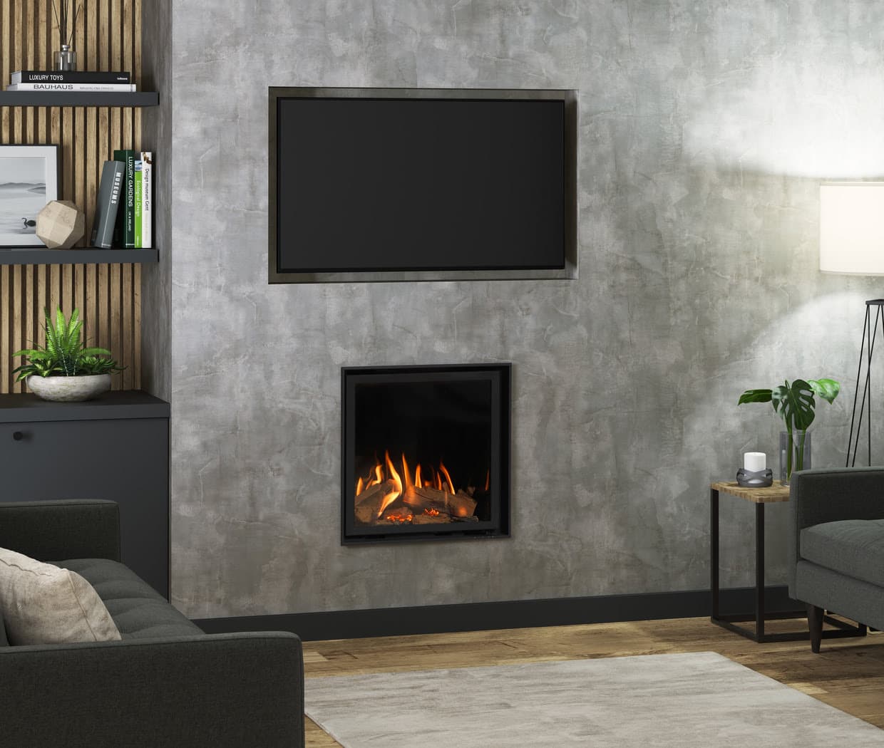 Gas fireplaces