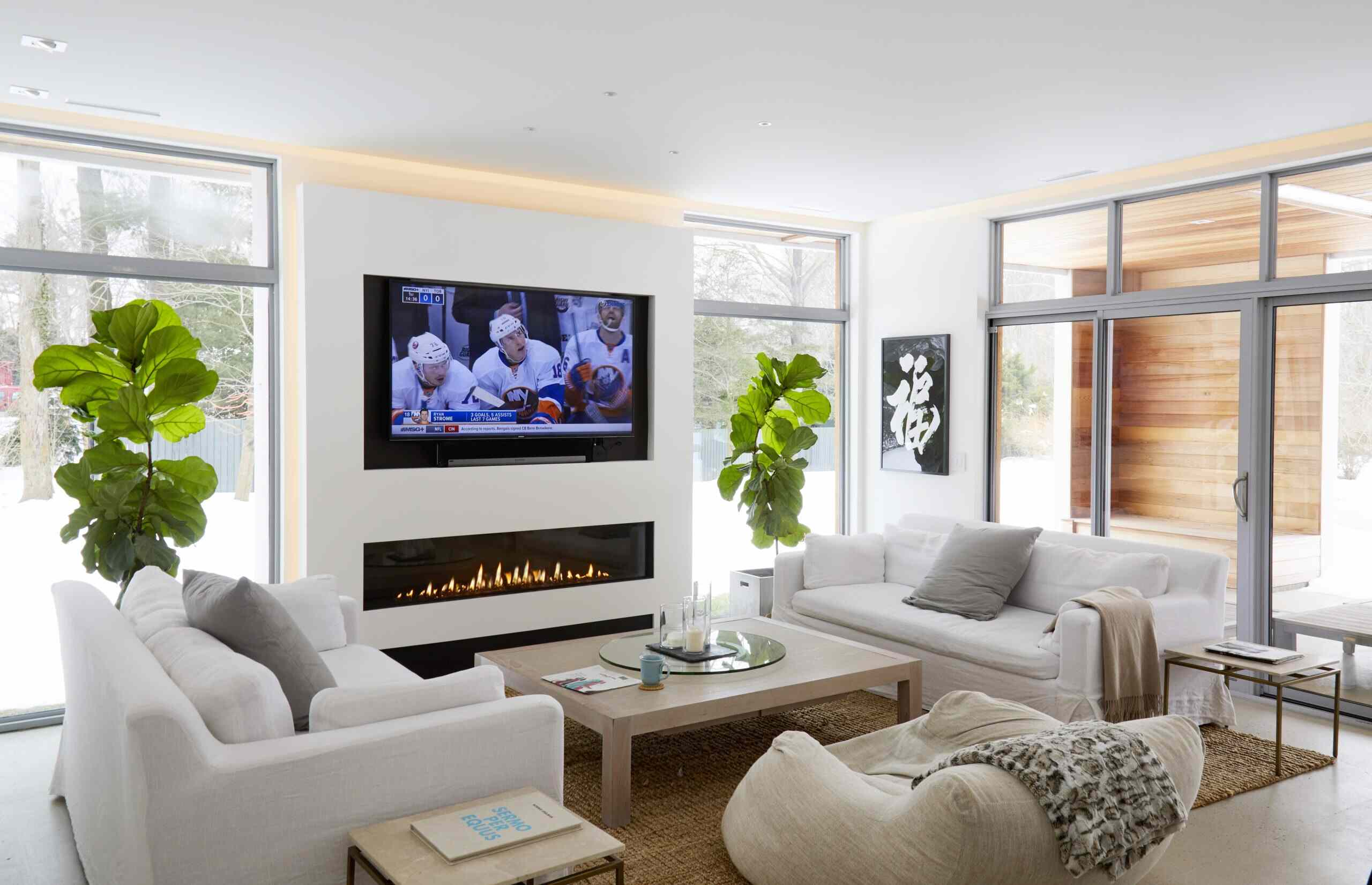 Media Wall Fireplaces