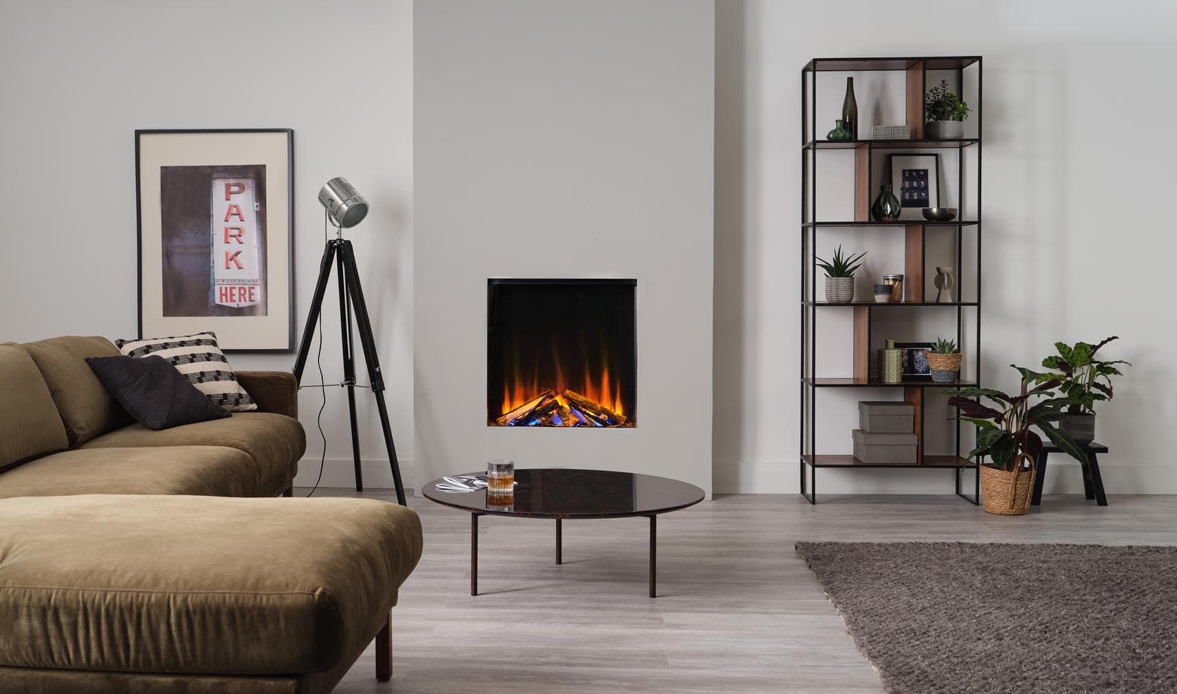 Inset gas fires